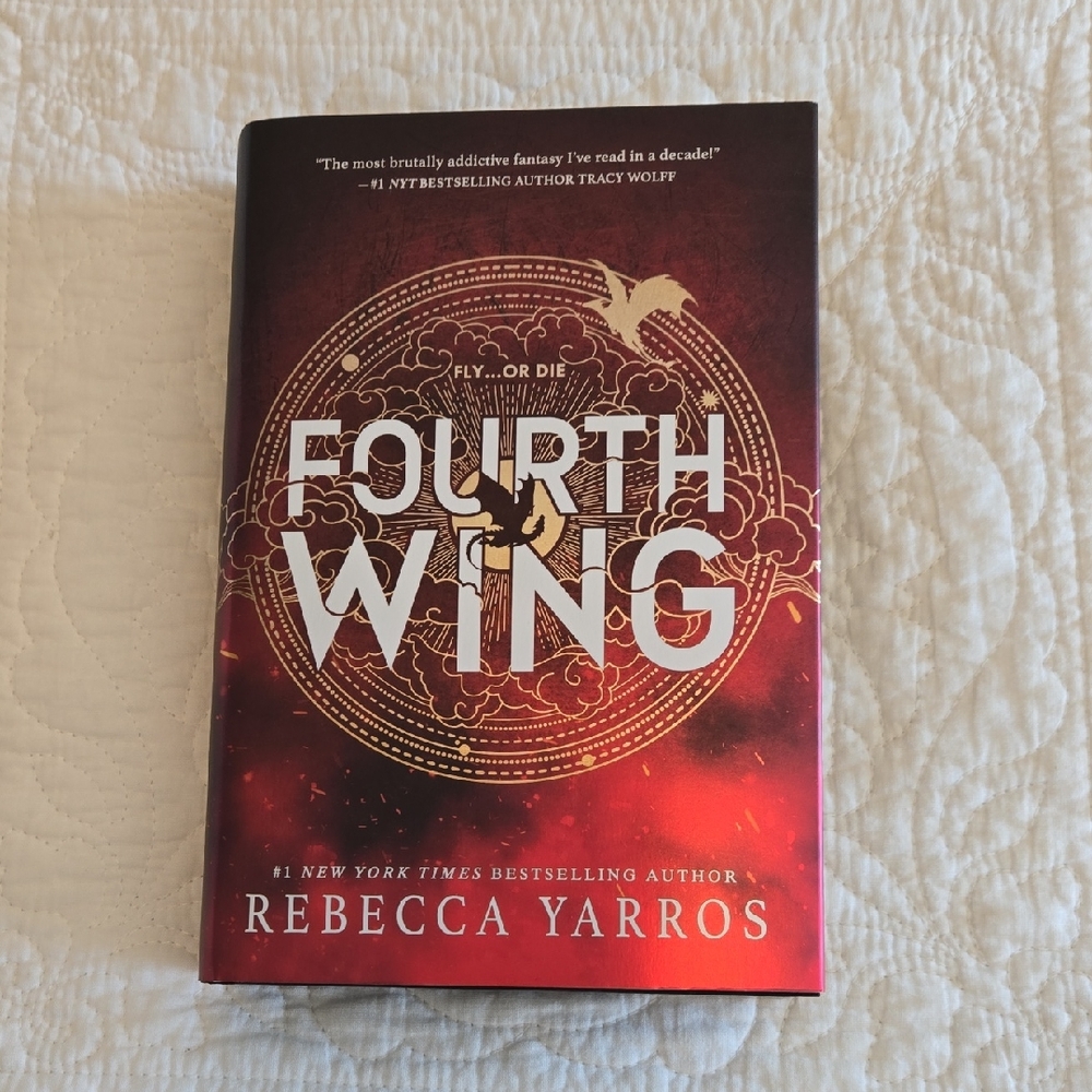 Fourth Wing Hardcover Book